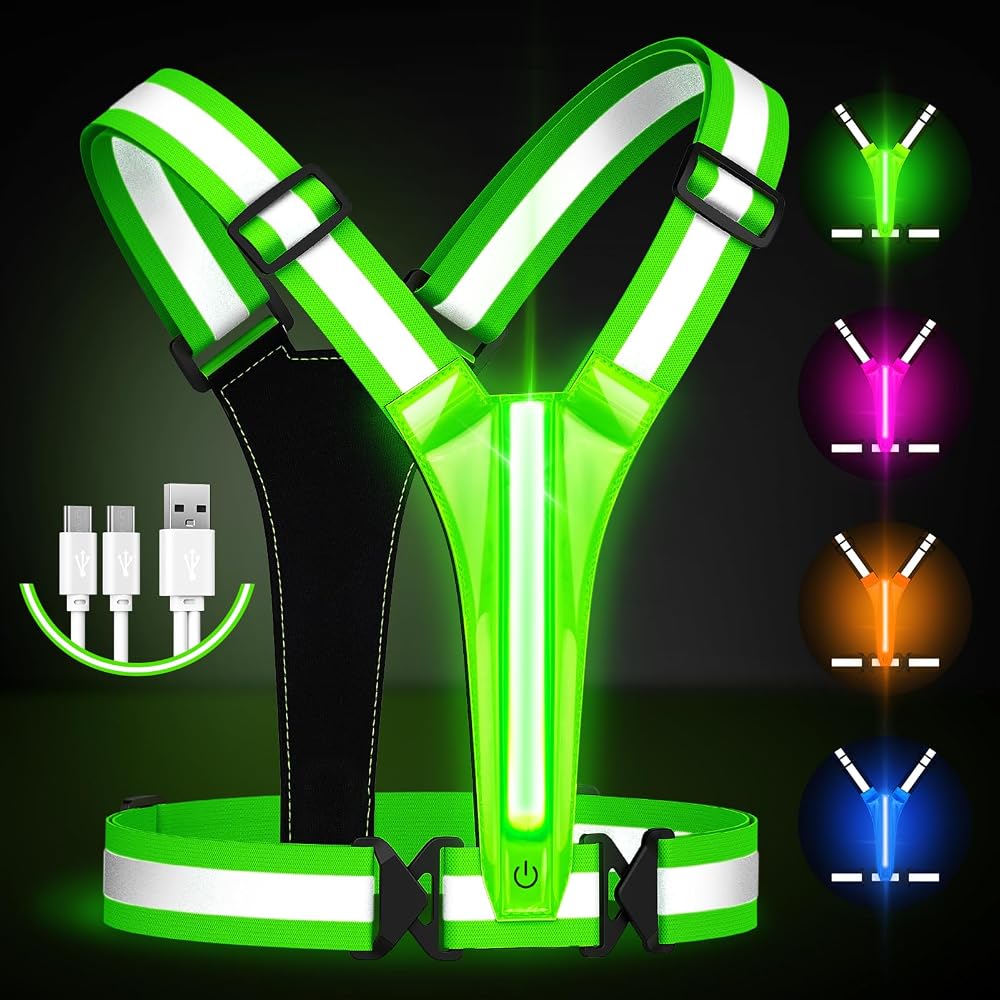 Fokia Kunbio LED Reflective Running Vest