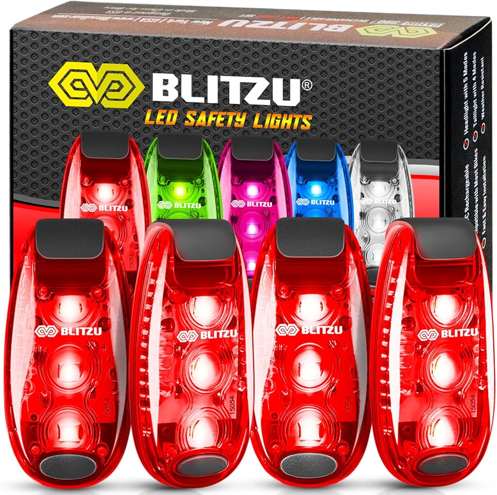 BLITZU Clip-On LED Safety Lights